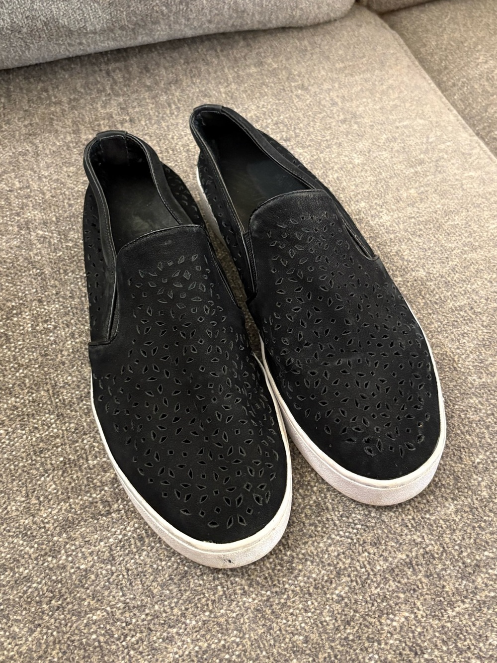 Vionic Black Slip-On Sneakers